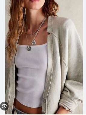 NWT FREE PEOPLE WITH THE FREE MIDNIGHT CARDI